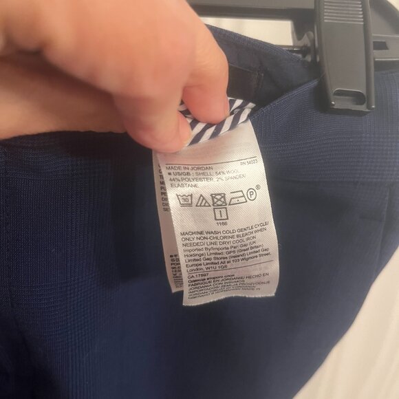 Banana Republic Avery Navy Wool Pants - Picture 6 of 6